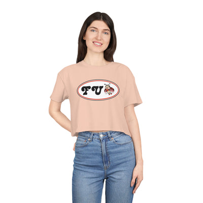 FU Ladybug ~ Women's Crop Tee