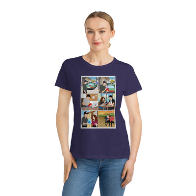 Wallet Girl ~ Organic Women's Classic T-Shirt