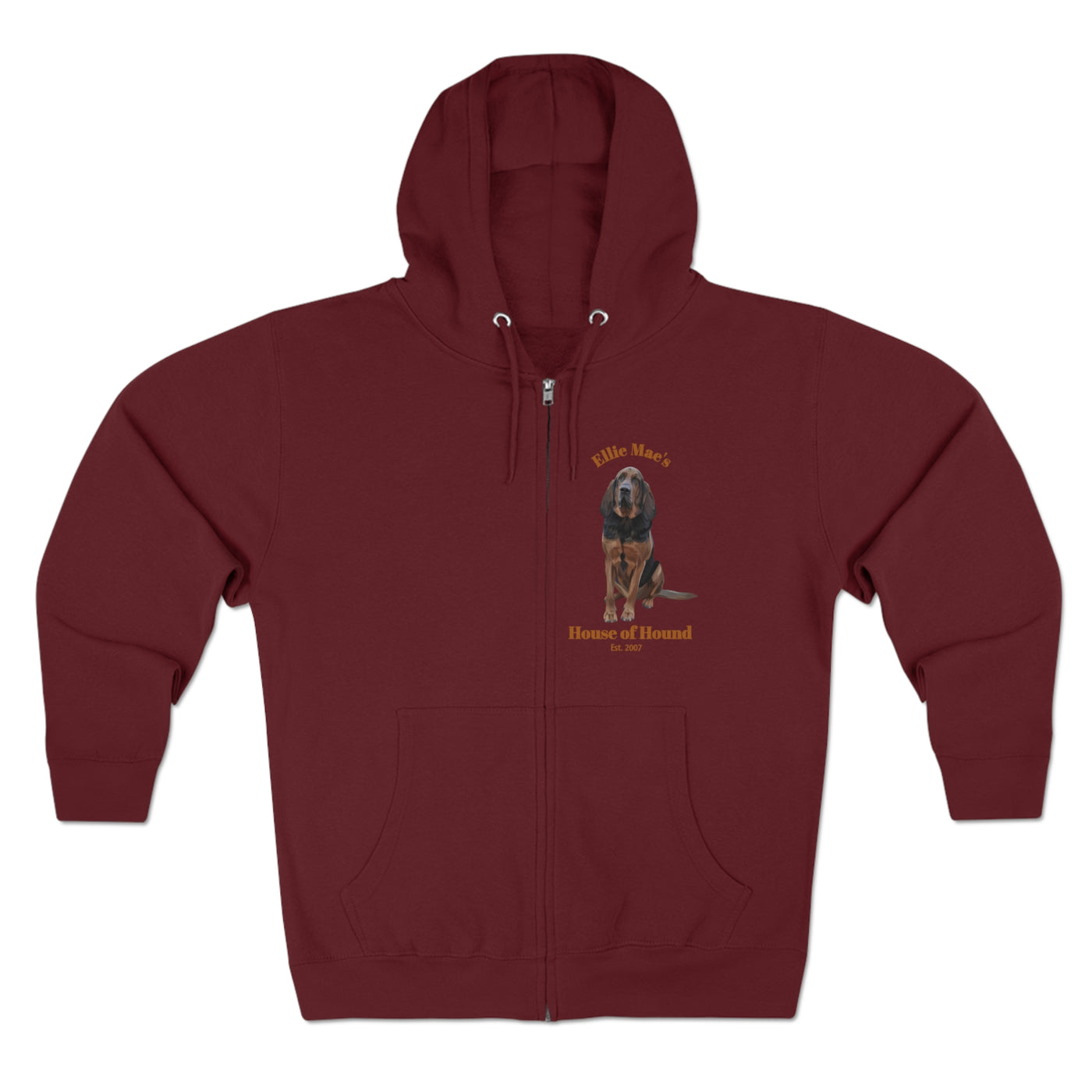 House of Hound ~ Full Zip Hoodie