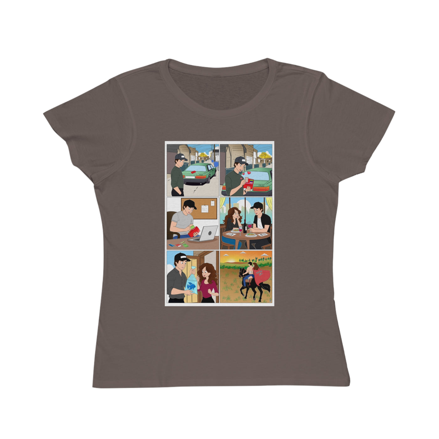 Wallet Girl ~ Organic Women's Classic T-Shirt