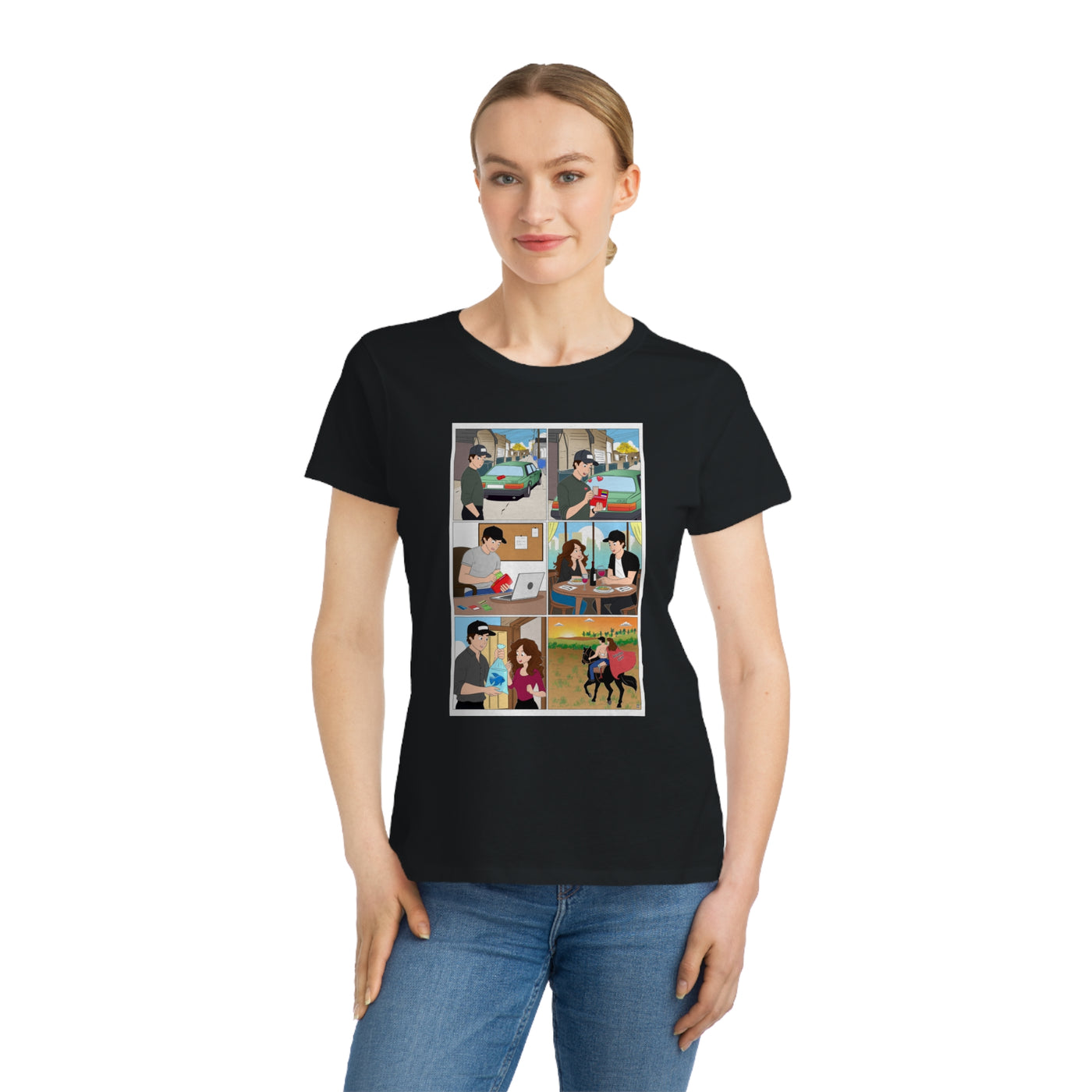 Wallet Girl ~ Organic Women's Classic T-Shirt