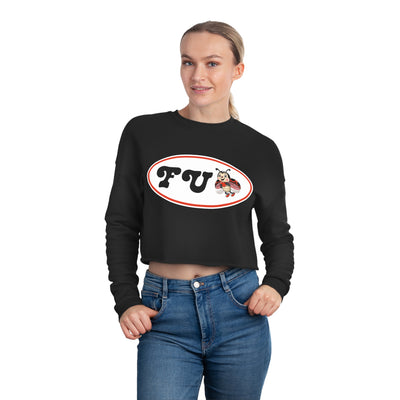 FU Ladybug ~ Women's Cropped Sweatshirt