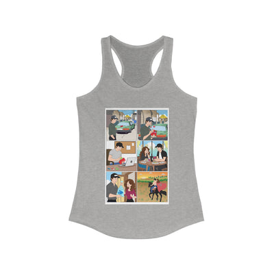 Wallet Girl ~ Women's Racerback Tank