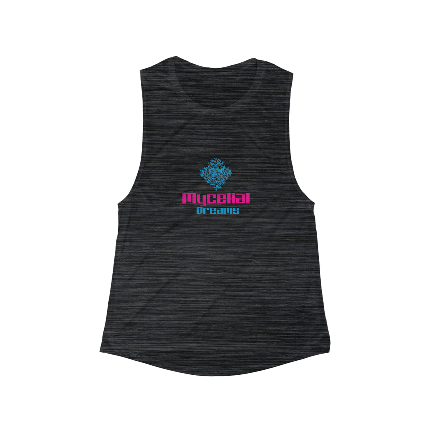 Mycelial Dream ~ Women's Flowy Scoop Muscle Tank