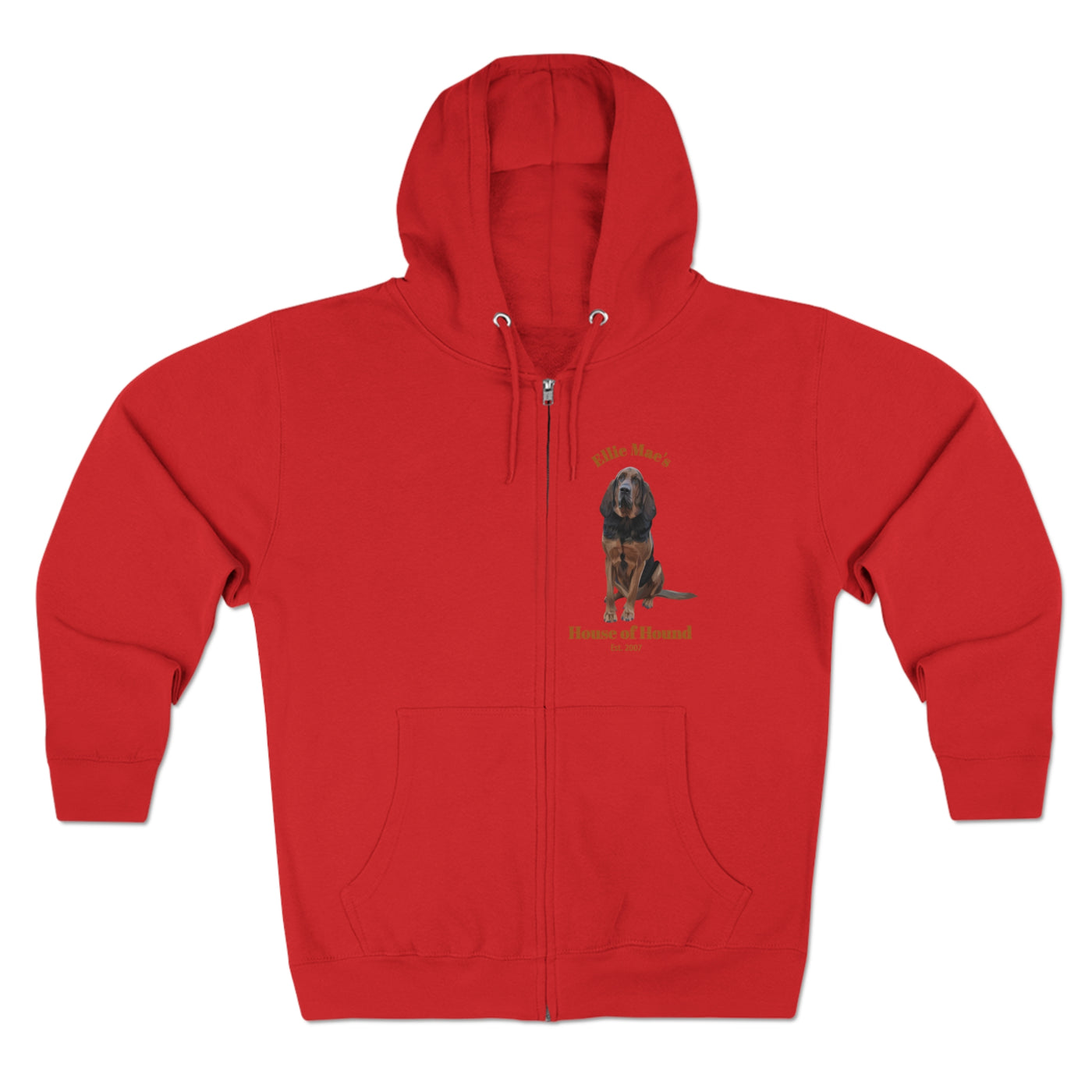 House of Hound ~ Full Zip Hoodie