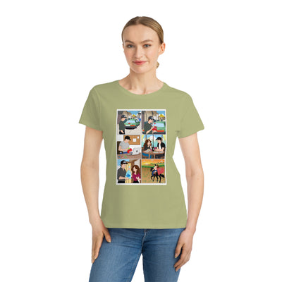 Wallet Girl ~ Organic Women's Classic T-Shirt