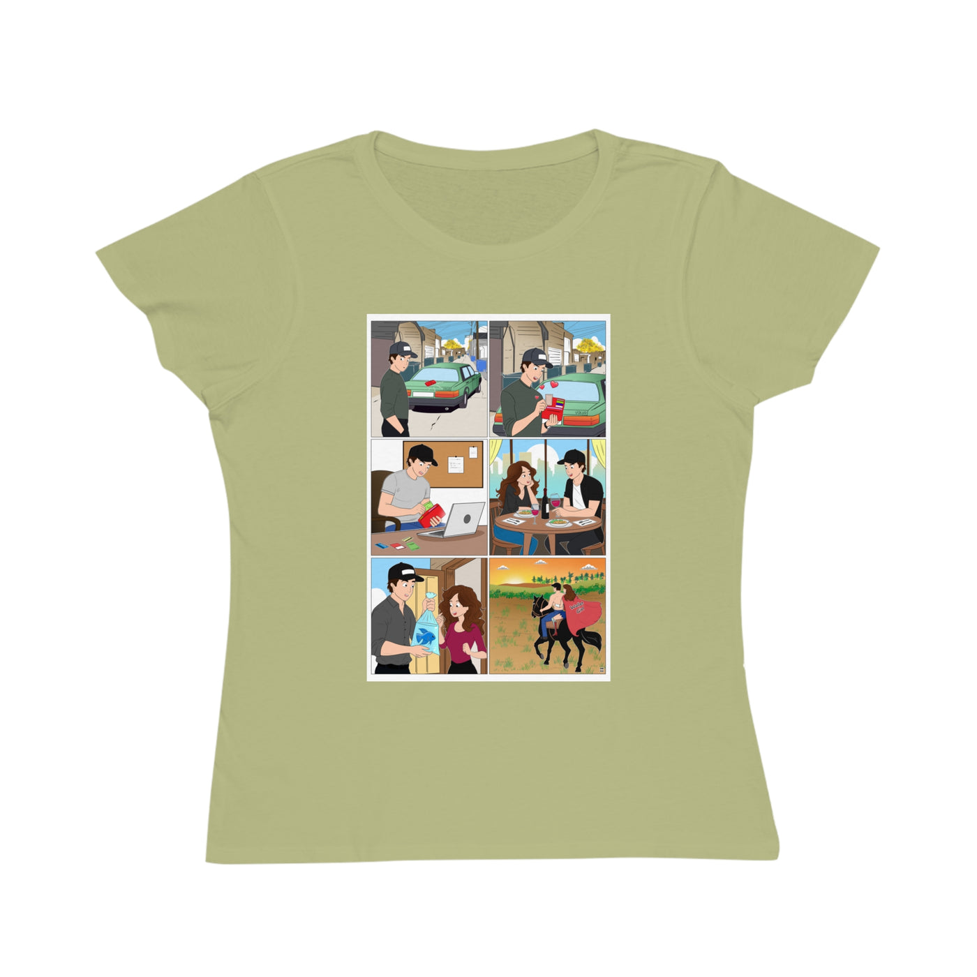 Wallet Girl ~ Organic Women's Classic T-Shirt