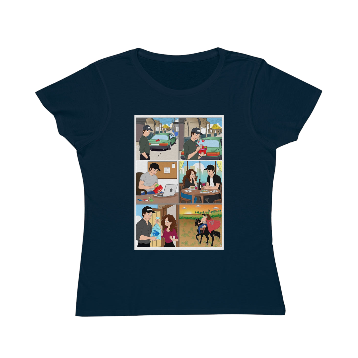 Wallet Girl ~ Organic Women's Classic T-Shirt