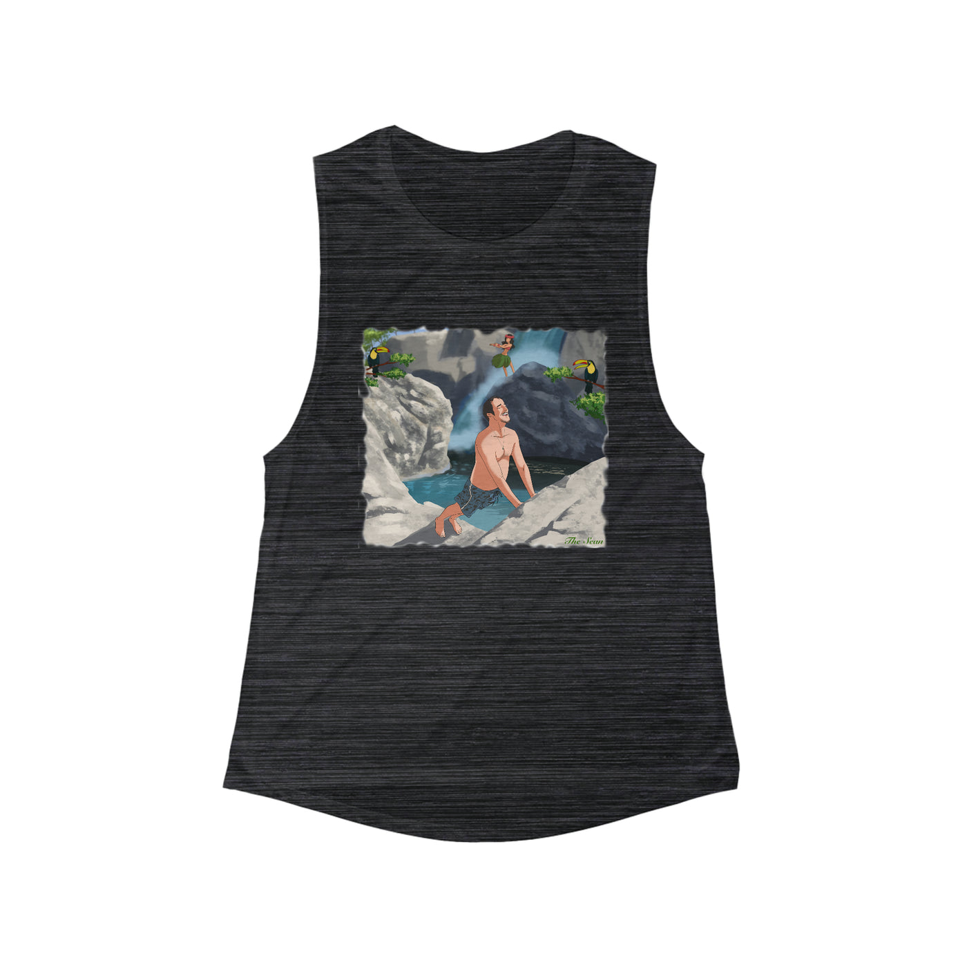 The Sean ~ Women's Flowy Scoop Muscle Tank