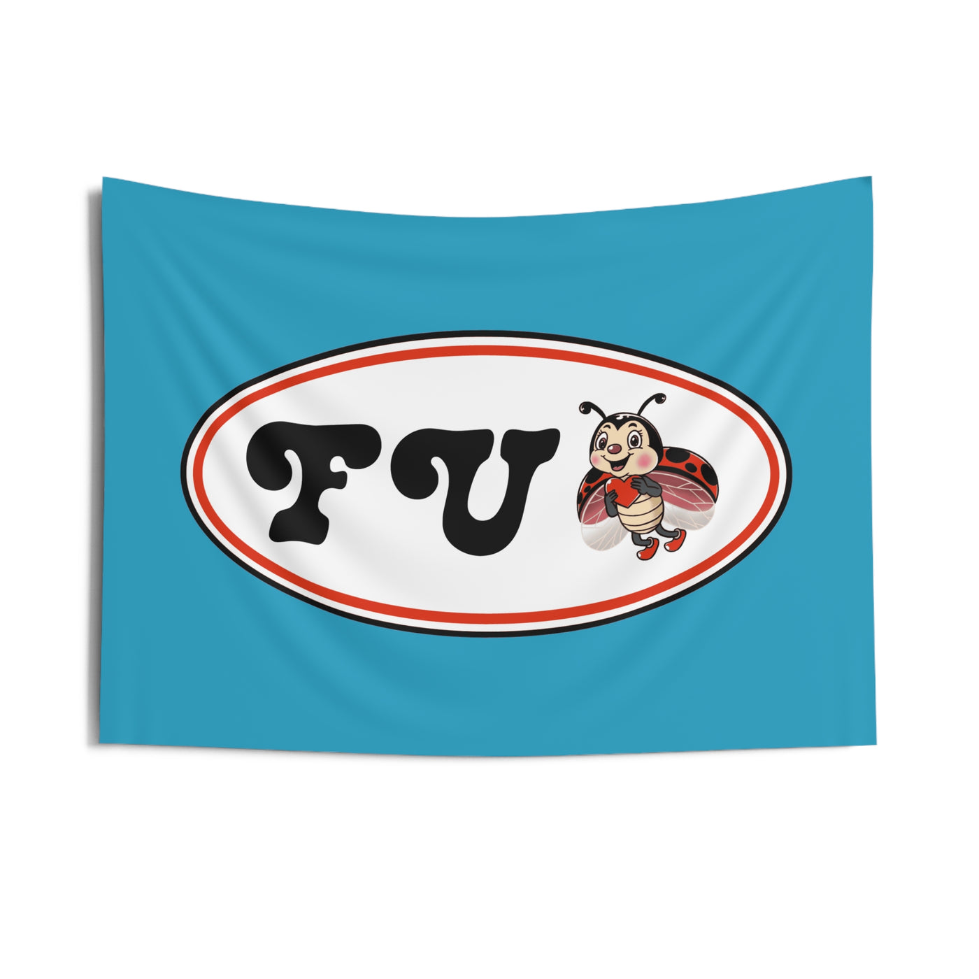 FU Ladybug ~ Wall Tapestry